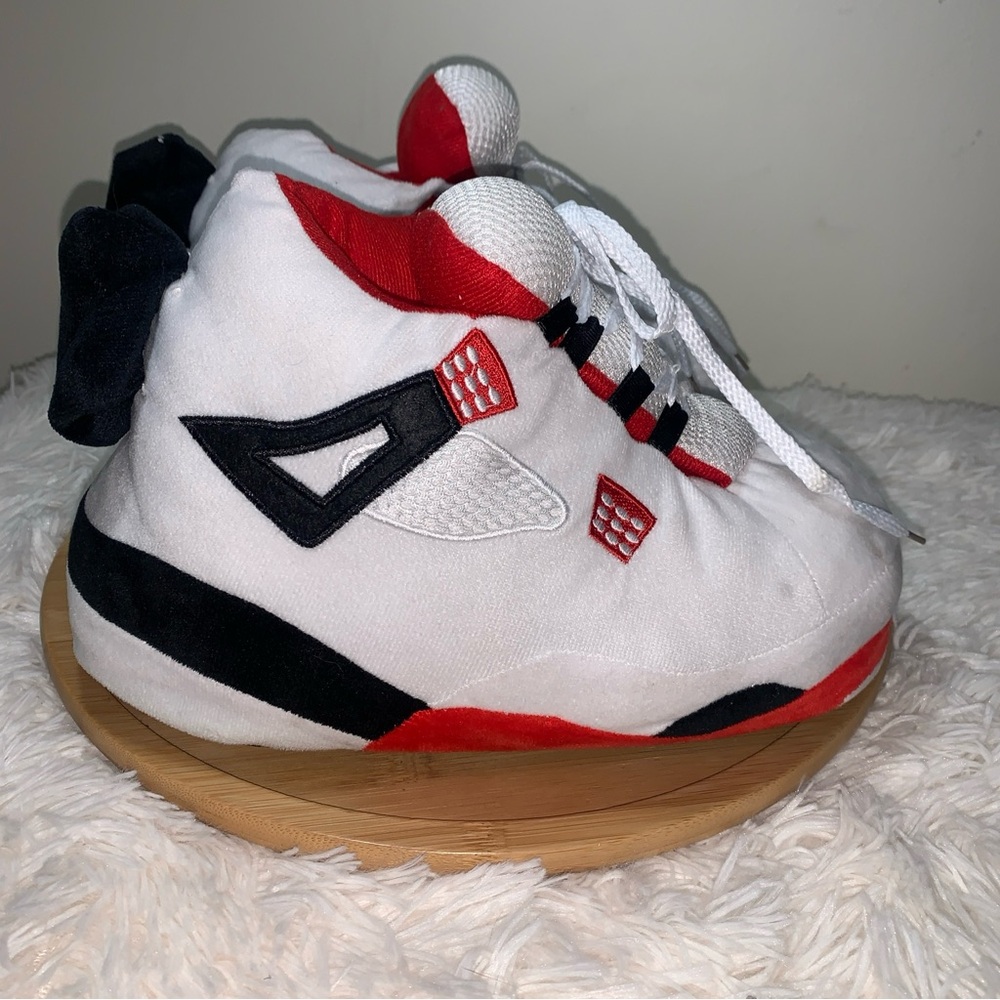 Plush Sneakers Slippers Trending Home Slippers Funny Unisex Size 36-46